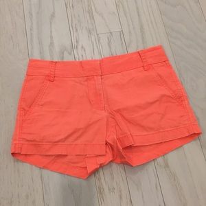 J. Crew Chino shorts - Neon orange - size 0